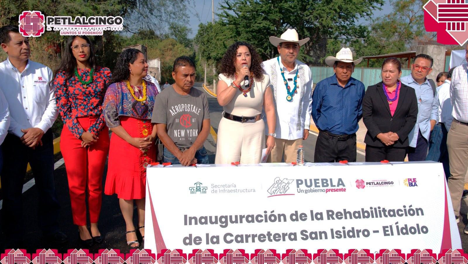INAGURACION DE L AREHABILITACION DE LA CARRETERA SAN ISIDRO-EL ÍDOLO