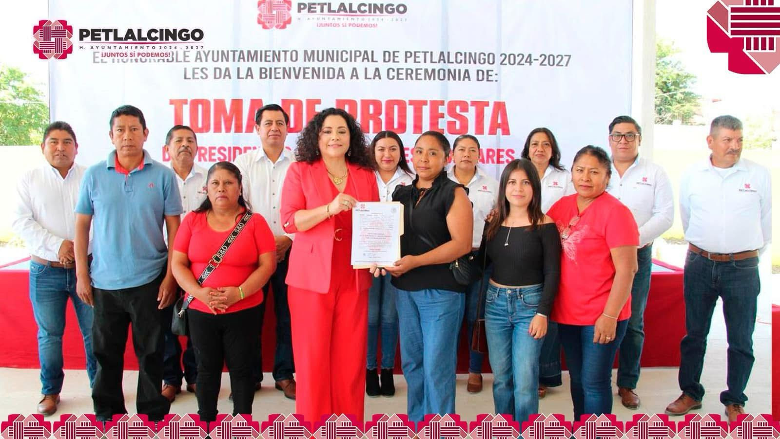 Entrega de los nombramientos oficiales de nuestros Presidentes Auxiliares e Inspectores.