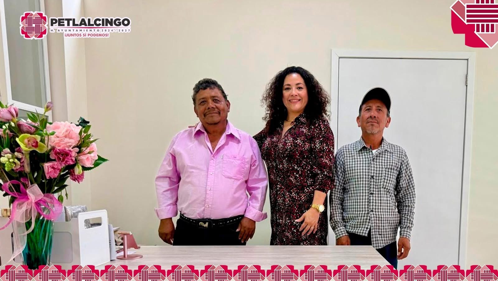 Apoye con gusto a los diferentes comités encargados de la festividad en honor al "Sr. de las Llagas", venerado en la comunidad de El Ejido Tierra Colorada.