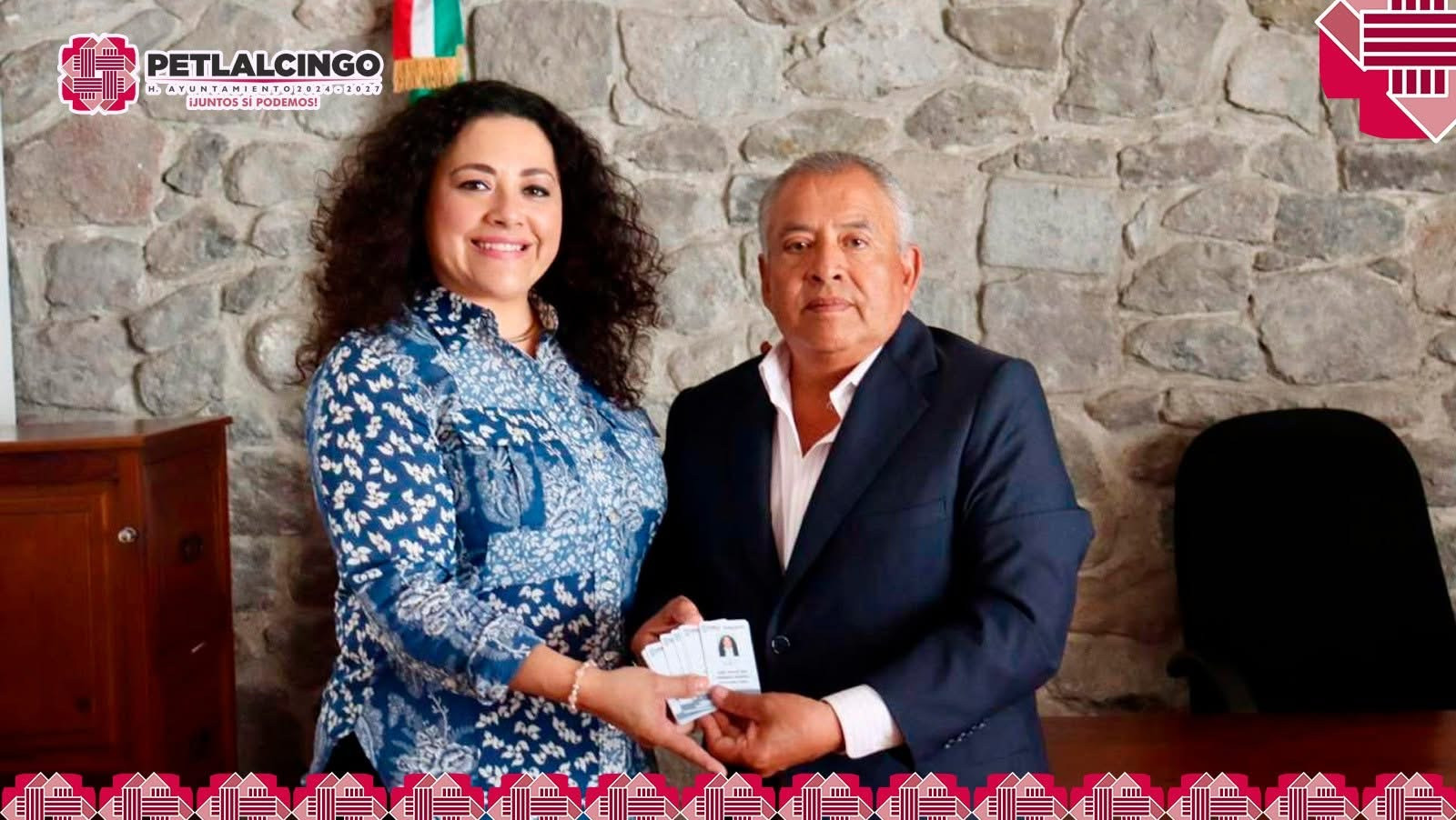 Proceso de credencializacion de los Presidentes y Regidores de nuestras juntas auxiliares.