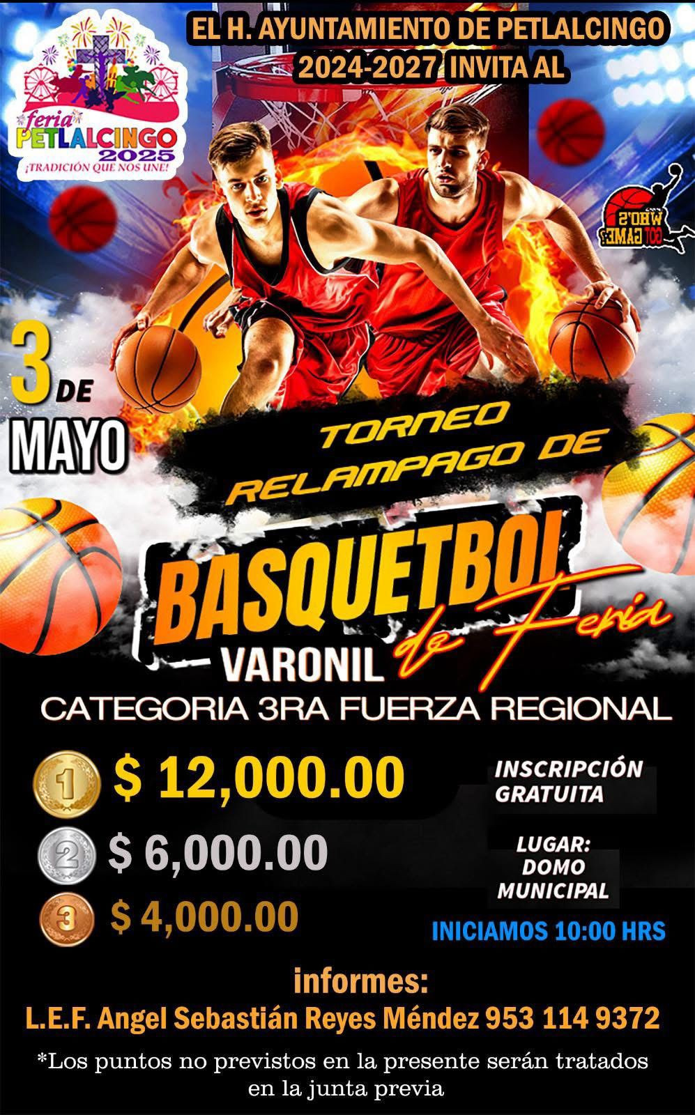 La emoción del deporte ráfaga se hace presente en la “Feria Regional Petlalcingo 2025”