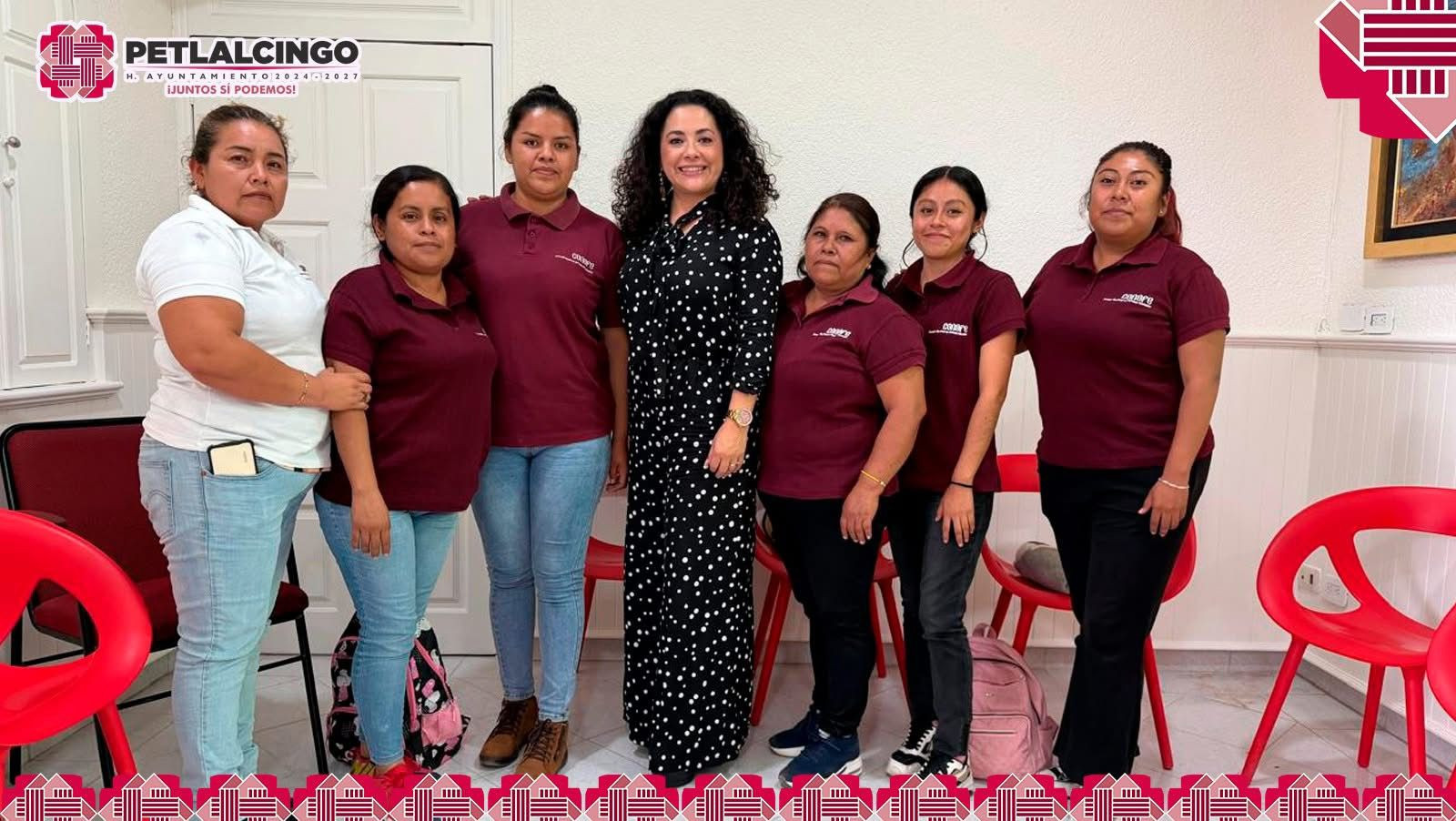 Contribuí con los sellos correspondientes para realizar sus funciones, con mis amigas de CONAFE, quienes en una amena charla me compartieron esa necesidad.