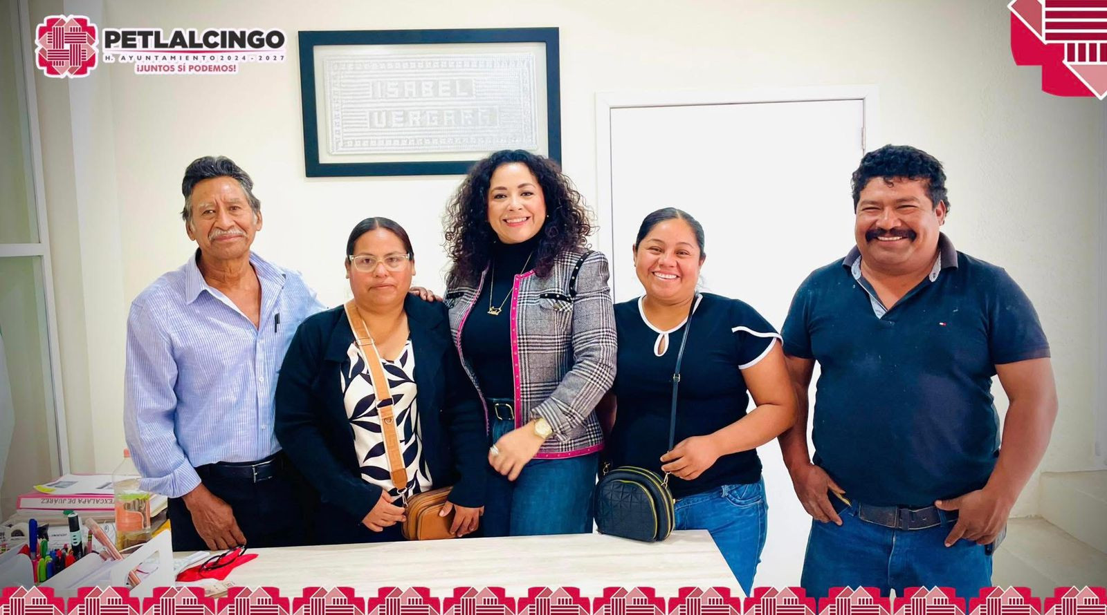 Año con año, Texcalapa de Juárez se viste de manteles largos